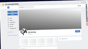 Publish Guest Post on vk.com/qatesting