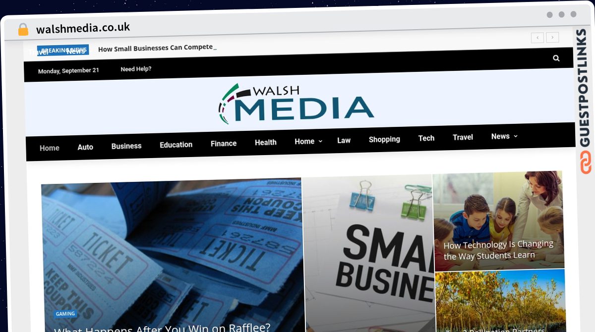 Publish Guest Post on walshmedia.co.uk
