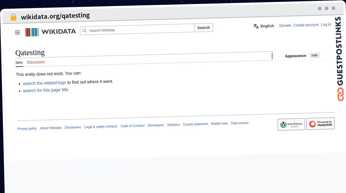 Publish Guest Post on wikidata.org/qatesting