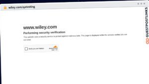 Publish Guest Post on wiley.com/qatesting