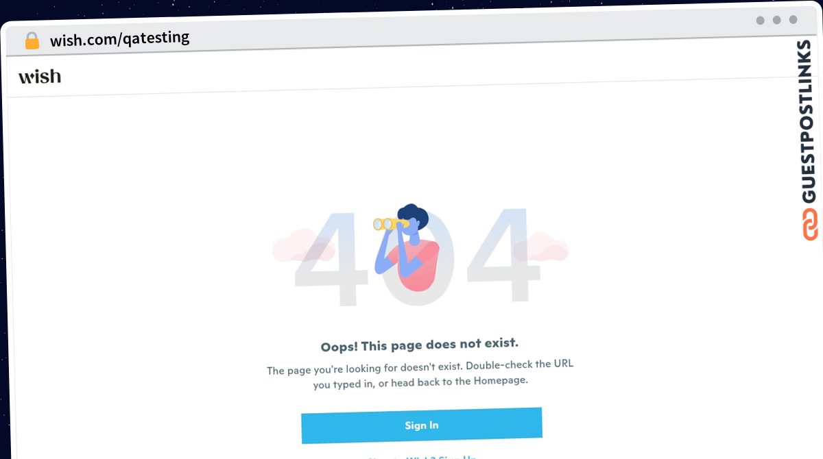 Publish Guest Post on wish.com/qatesting