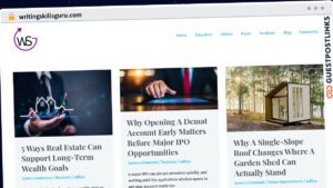 Publish Guest Post on writingskillsguru.com
