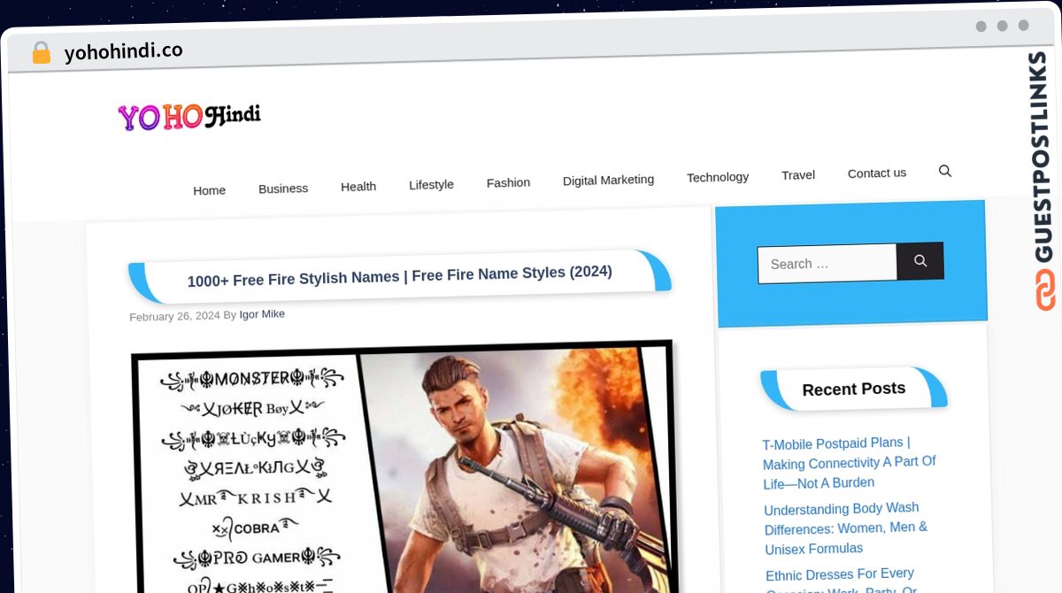Publish Guest Post on yohohindi.co