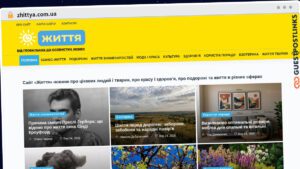 Publish Guest Post on zhittya.com.ua
