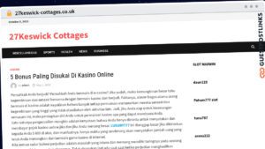 Publish Guest Post on 27keswick-cottages.co.uk