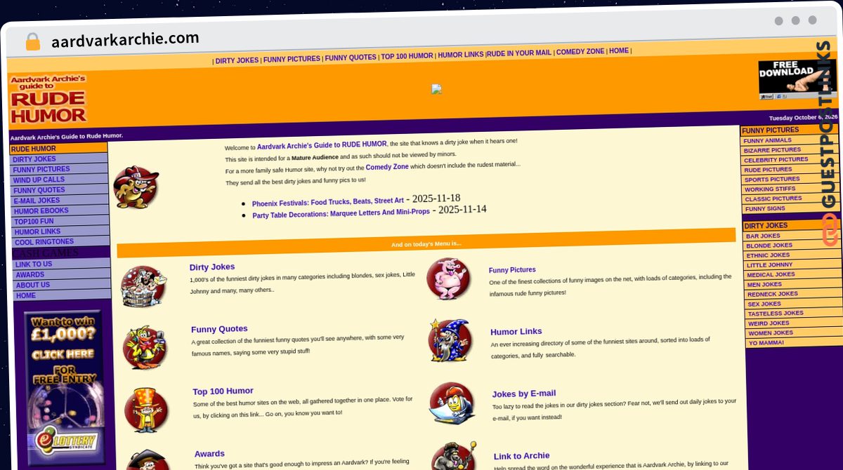Publish Guest Post on aardvarkarchie.com