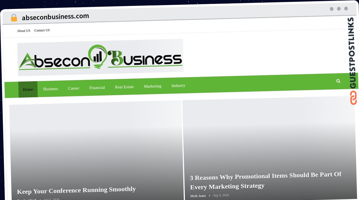 Publish Guest Post on abseconbusiness.com