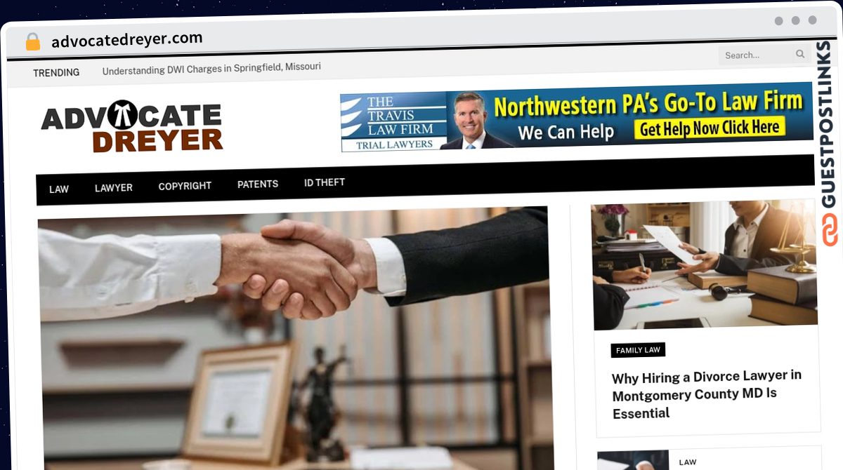 Publish Guest Post on advocatedreyer.com