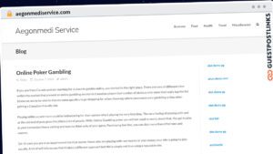 Publish Guest Post on aegonmediservice.com