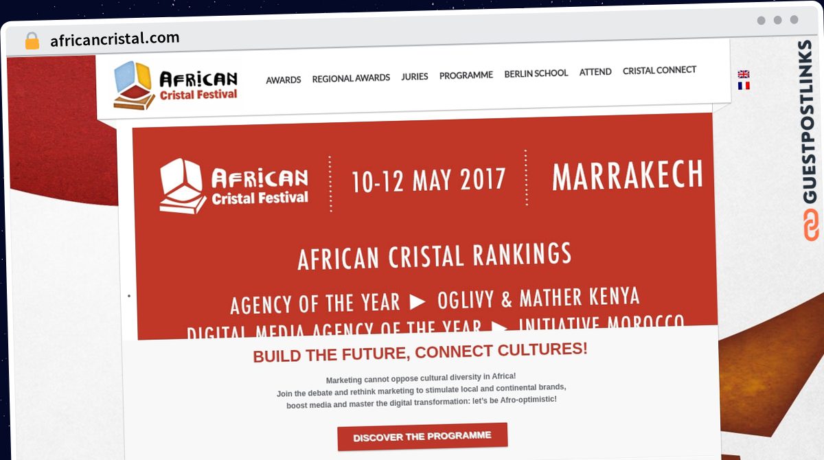 Publish Guest Post on africancristal.com
