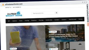 Publish Guest Post on alfredsmarthome.com