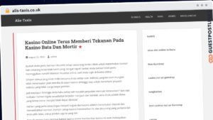 Publish Guest Post on alis-taxis.co.uk