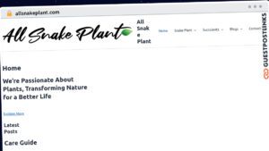 Publish Guest Post on allsnakeplant.com