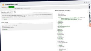 Publish Guest Post on allthejokes.com