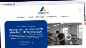 Publish Guest Post on amplement.fr