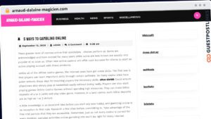 Publish Guest Post on arnaud-dalaine-magicien.com