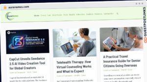 Publish Guest Post on auranames.com
