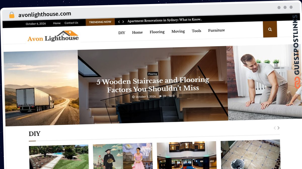 Publish Guest Post on avonlighthouse.com