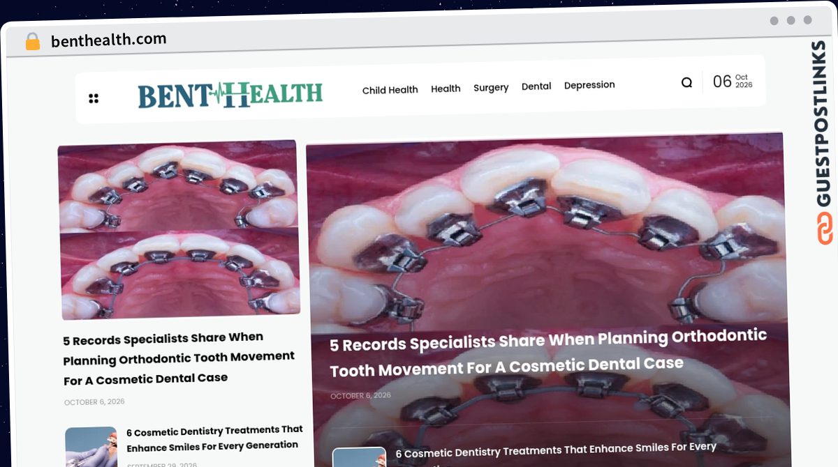 Publish Guest Post on benthealth.com