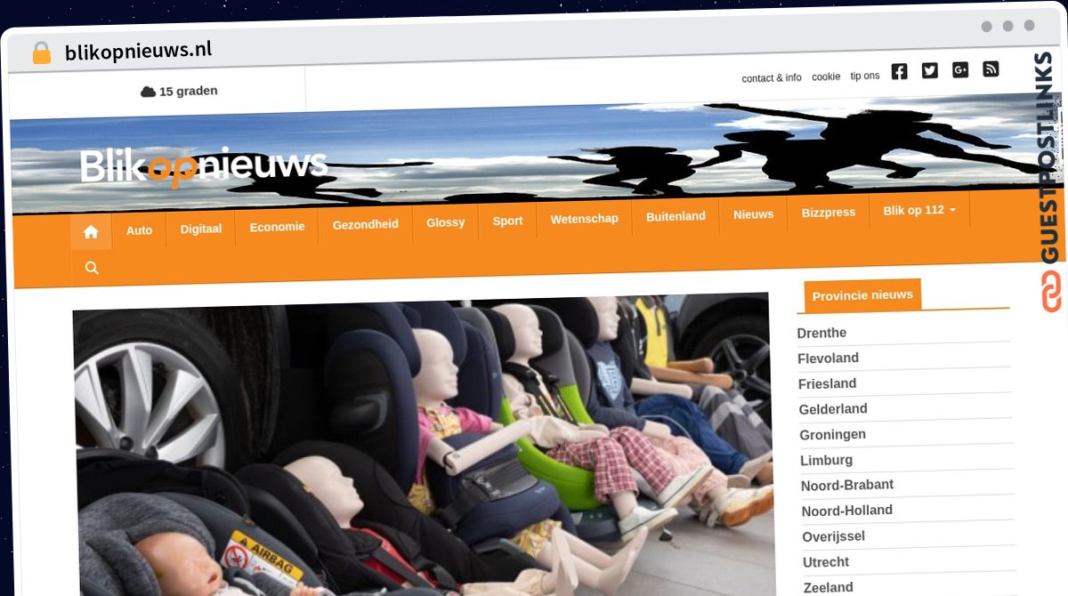 Publish Guest Post on blikopnieuws.nl