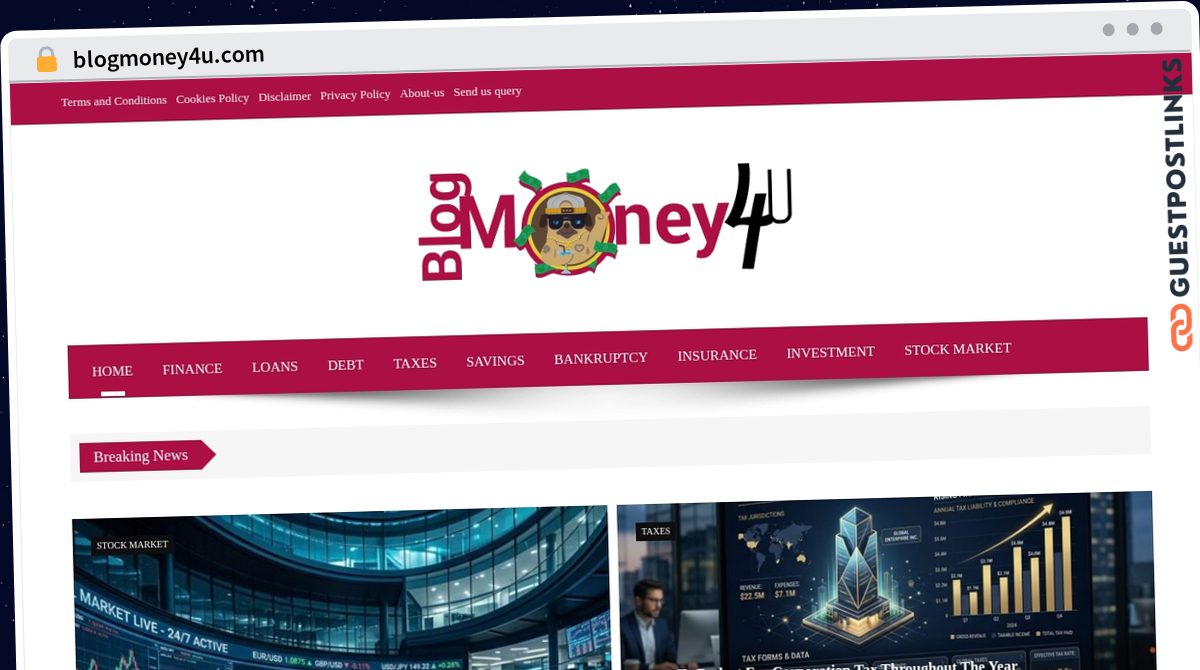 Publish Guest Post on blogmoney4u.com