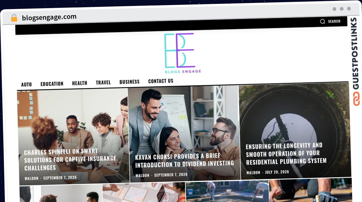 Publish Guest Post on blogsengage.com