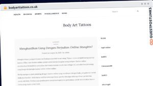 Publish Guest Post on bodyarttattoos.co.uk