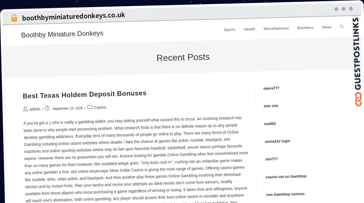 Publish Guest Post on boothbyminiaturedonkeys.co.uk