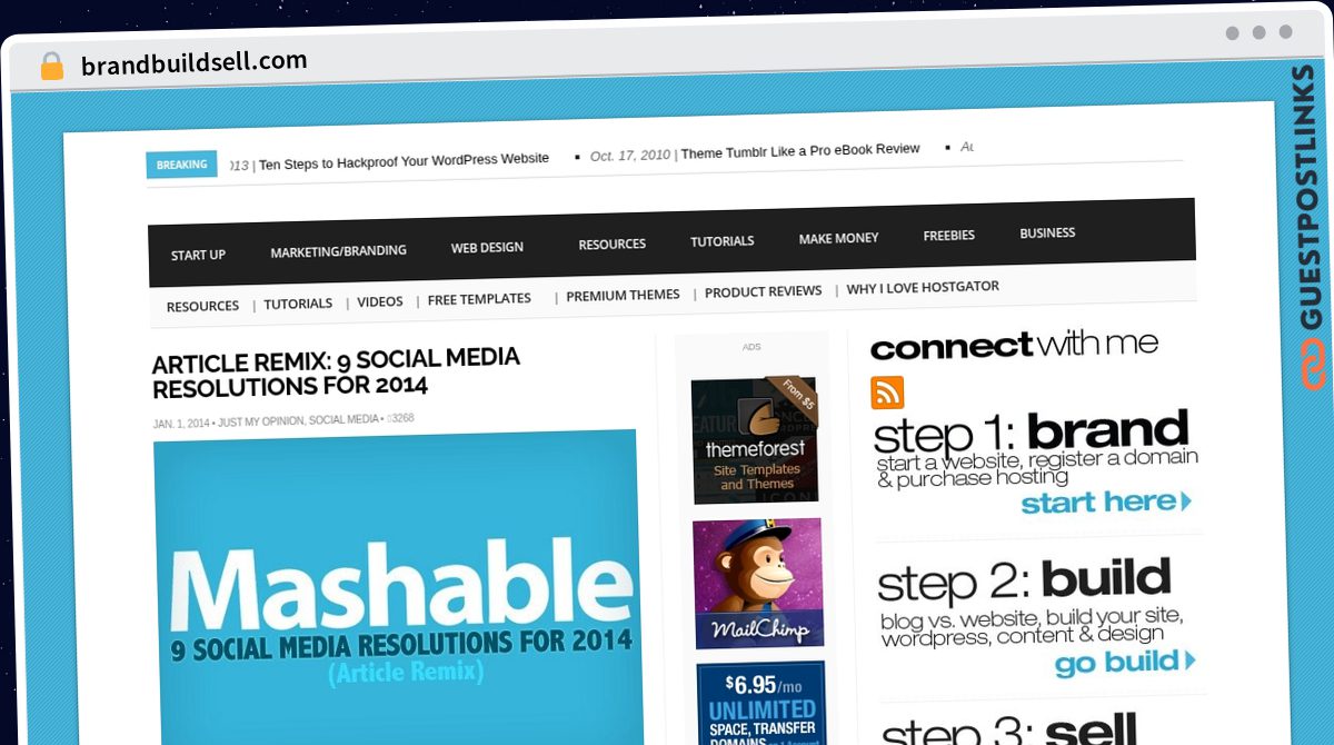 Publish Guest Post on brandbuildsell.com