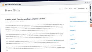Publish Guest Post on brians-blinds.co.uk