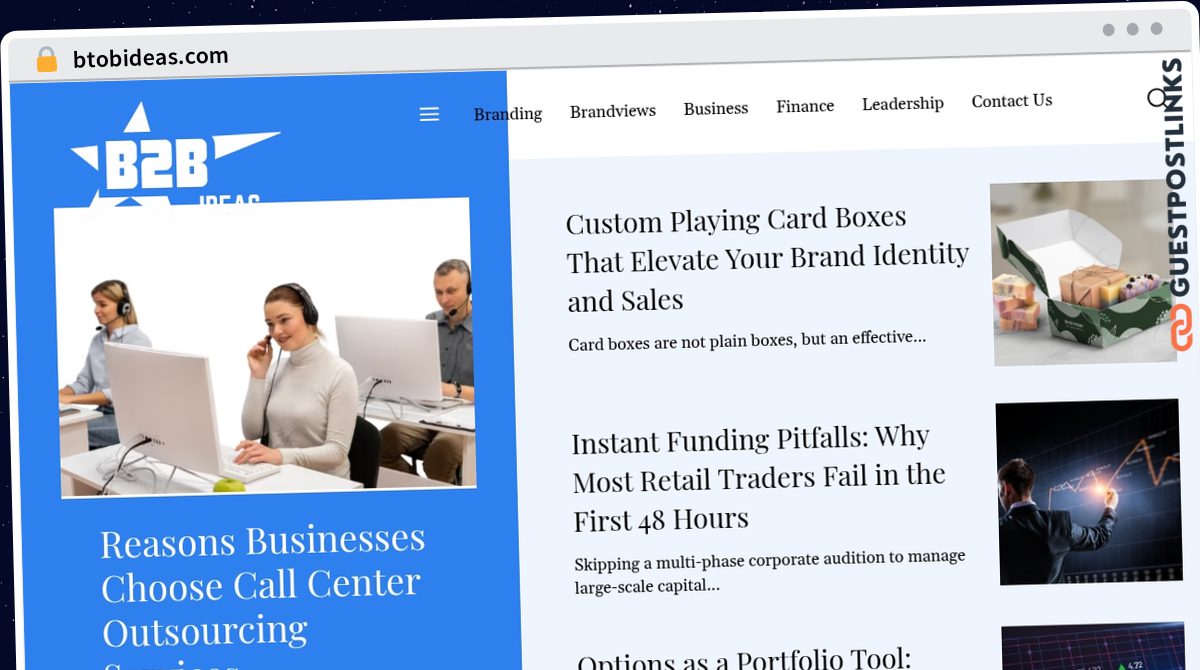 Publish Guest Post on btobideas.com