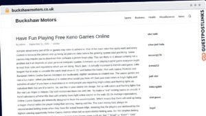 Publish Guest Post on buckshawmotors.co.uk