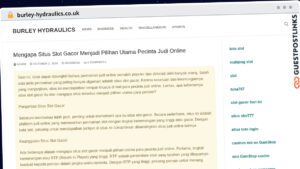Publish Guest Post on burley-hydraulics.co.uk
