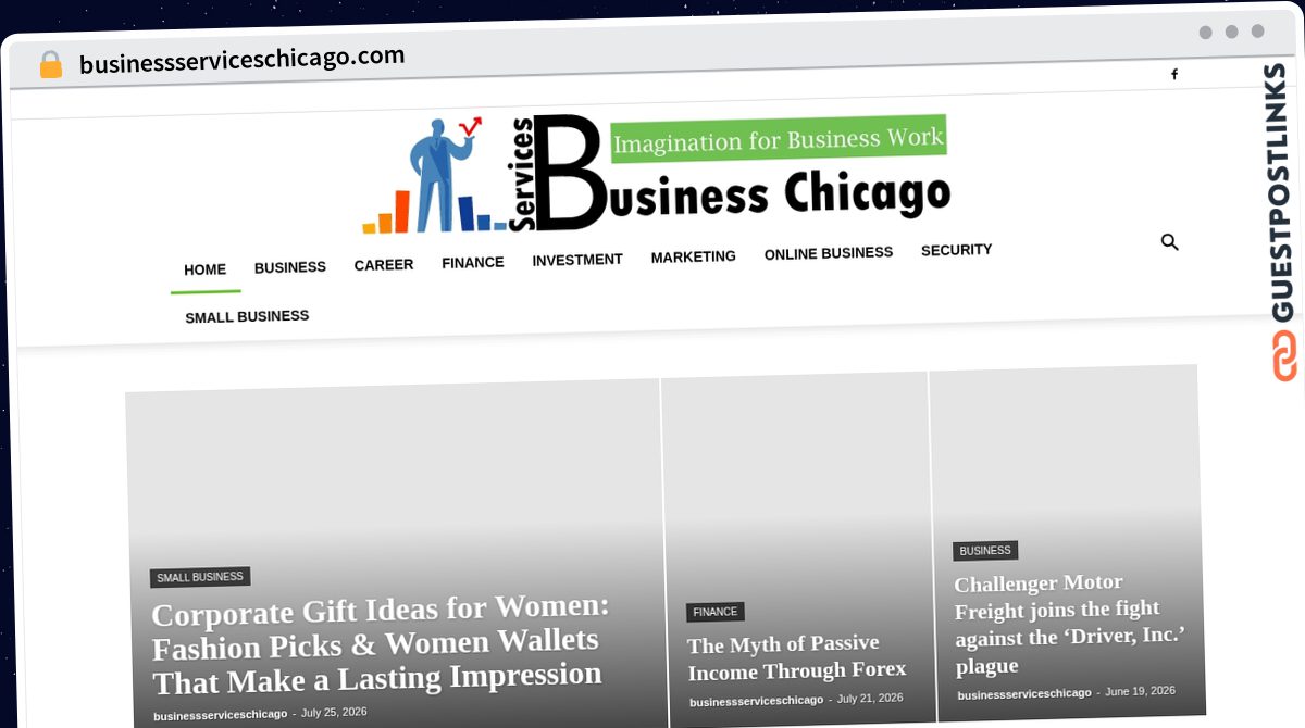 Publish Guest Post on businessserviceschicago.com