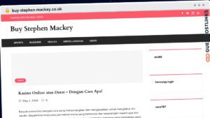 Publish Guest Post on buy-stephen-mackey.co.uk