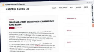Publish Guest Post on cameronharrisltd.co.uk