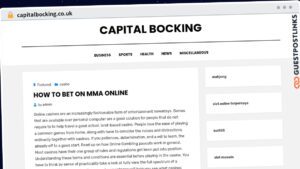 Publish Guest Post on capitalbocking.co.uk