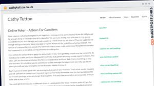 Publish Guest Post on cathytutton.co.uk
