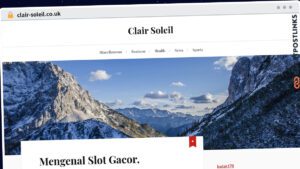Publish Guest Post on clair-soleil.co.uk