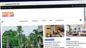 Publish Guest Post on cozyhomeland.com