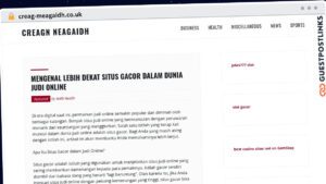 Publish Guest Post on creag-meagaidh.co.uk