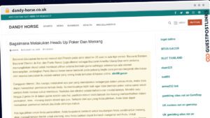 Publish Guest Post on dandy-horse.co.uk