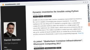Publish Guest Post on danielstender.com