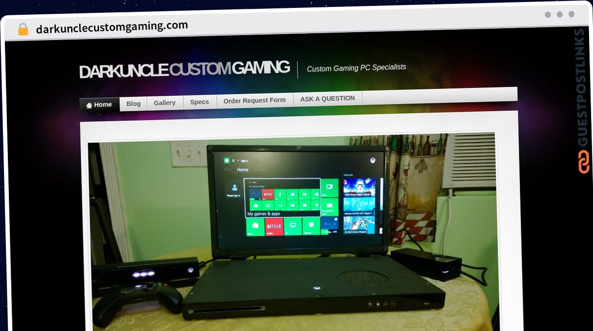 Publish Guest Post on darkunclecustomgaming.com