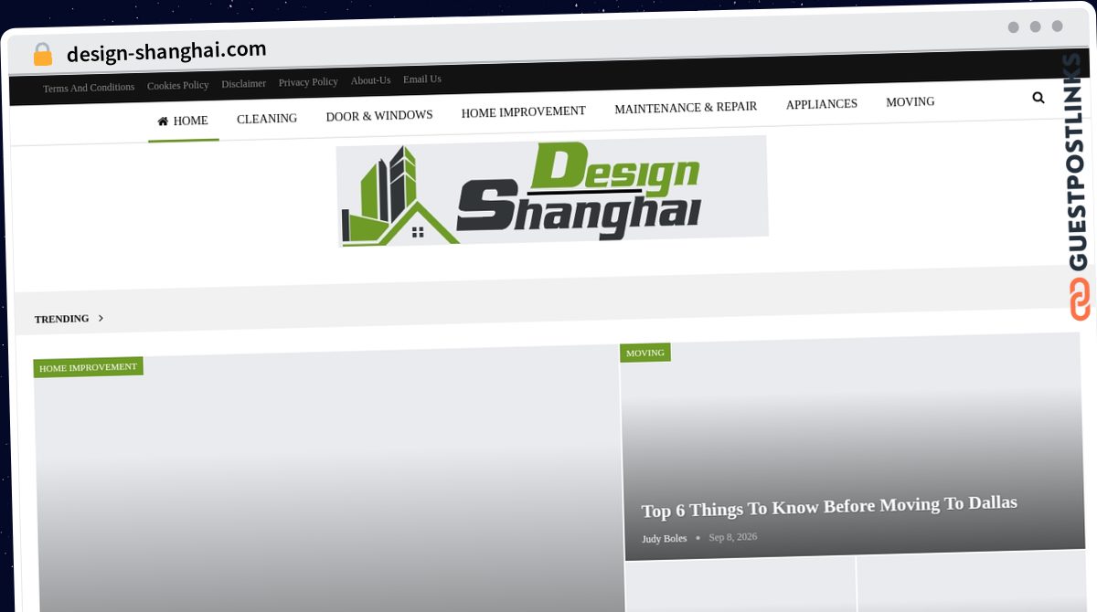 Publish Guest Post on design-shanghai.com