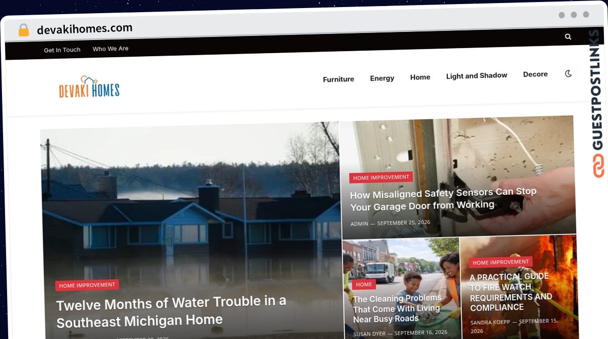 Publish Guest Post on devakihomes.com
