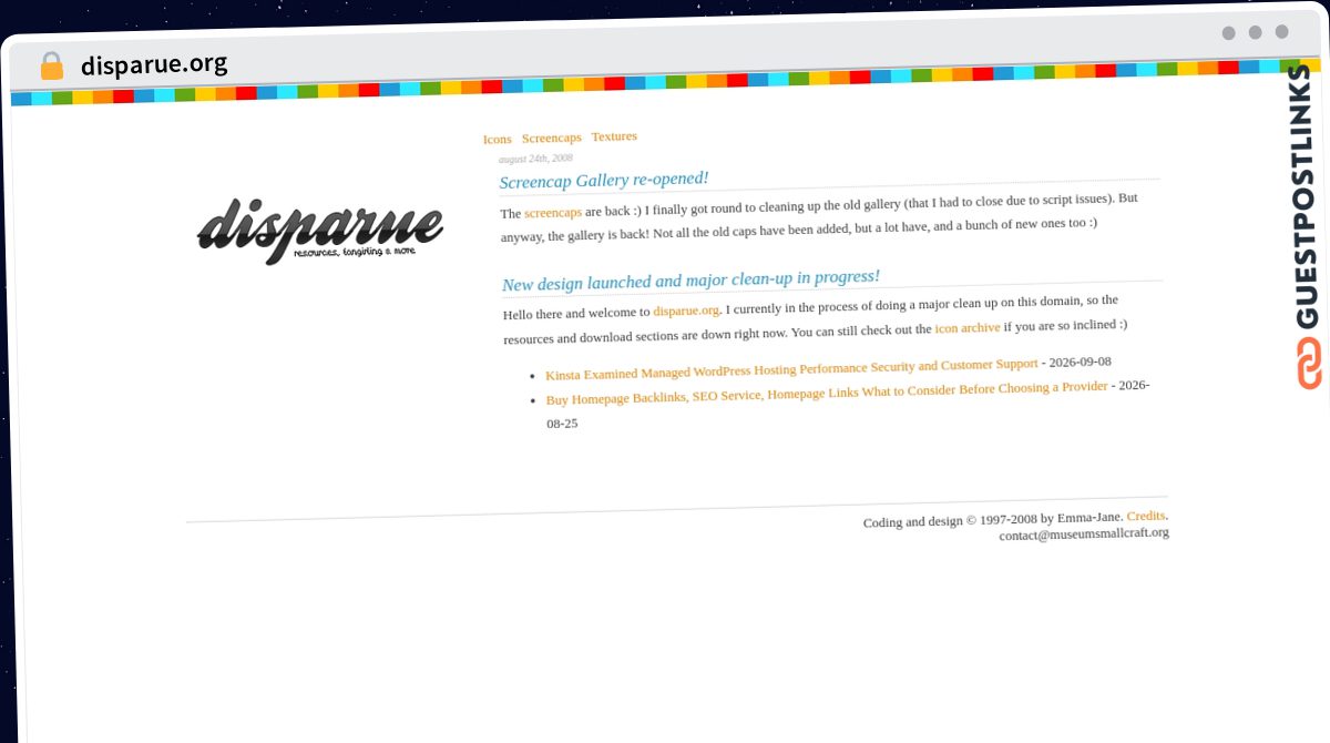 Publish Guest Post on disparue.org