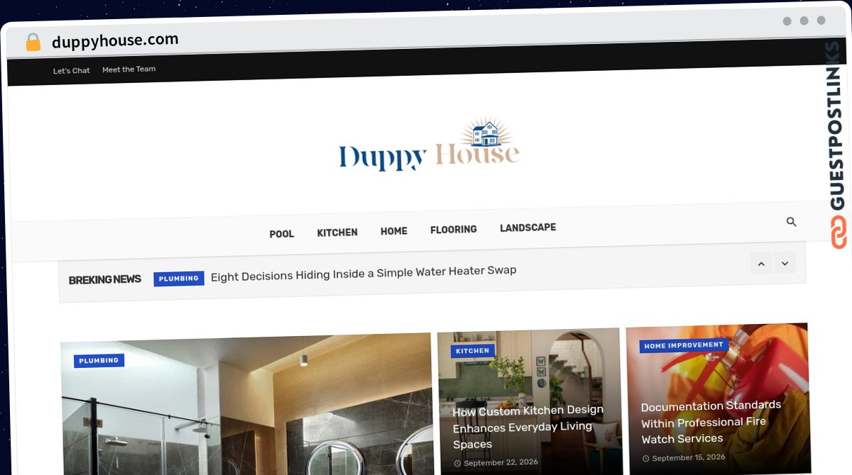 Publish Guest Post on duppyhouse.com