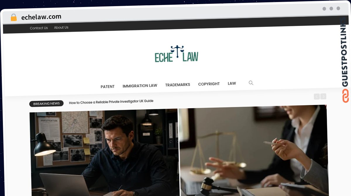 Publish Guest Post on echelaw.com
