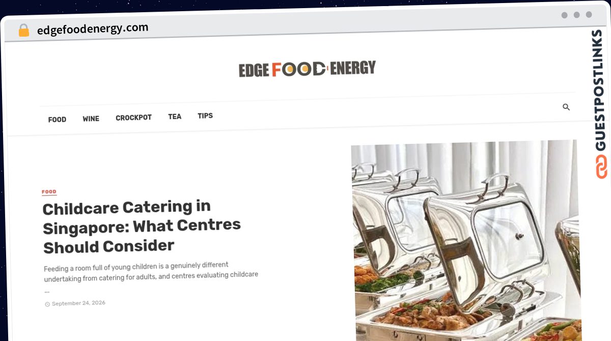 Publish Guest Post on edgefoodenergy.com